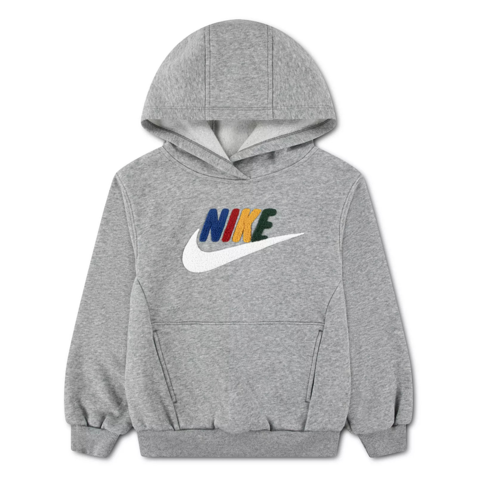 Toddler Boys Nike Club Fleece Chenille Graphic Hoodie, Toddler Boy's, Size: 2T, Dark Grey Grey | Kohl's