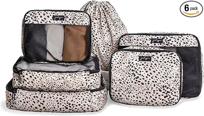 Jadyn Packing Cubes for Travel, 6-Piece Large Packing Cube Organizer Set for Suitcase, Duffel Bag... | Amazon (US)
