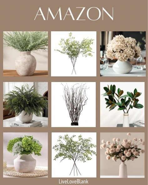 Amazon home
Faux plants, stems and branches 
Home decor 


#LTKSeasonal #LTKOver40 #LTKHome