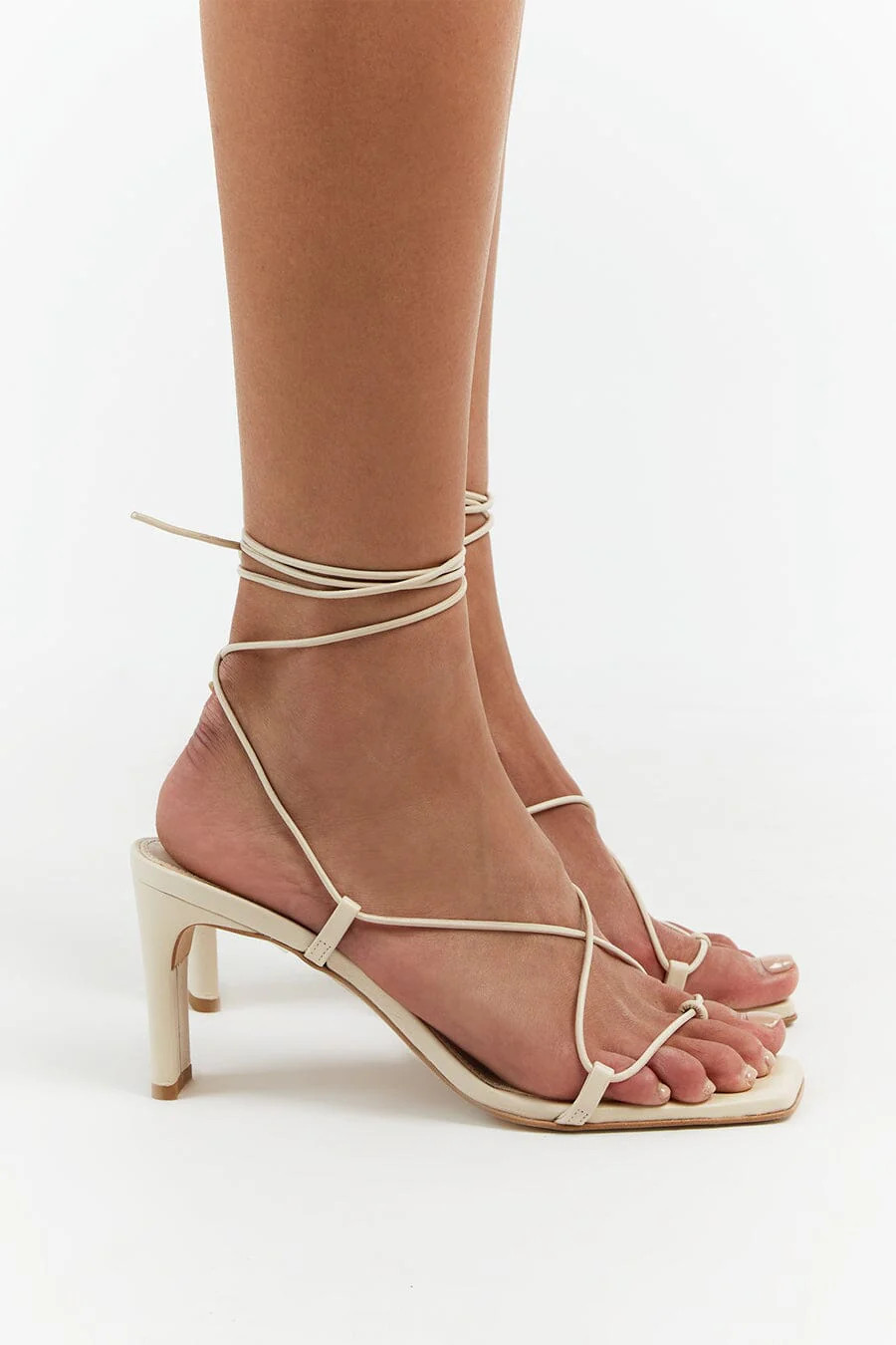 ALOHAS BELLINI IVORY HEEL | DISSH