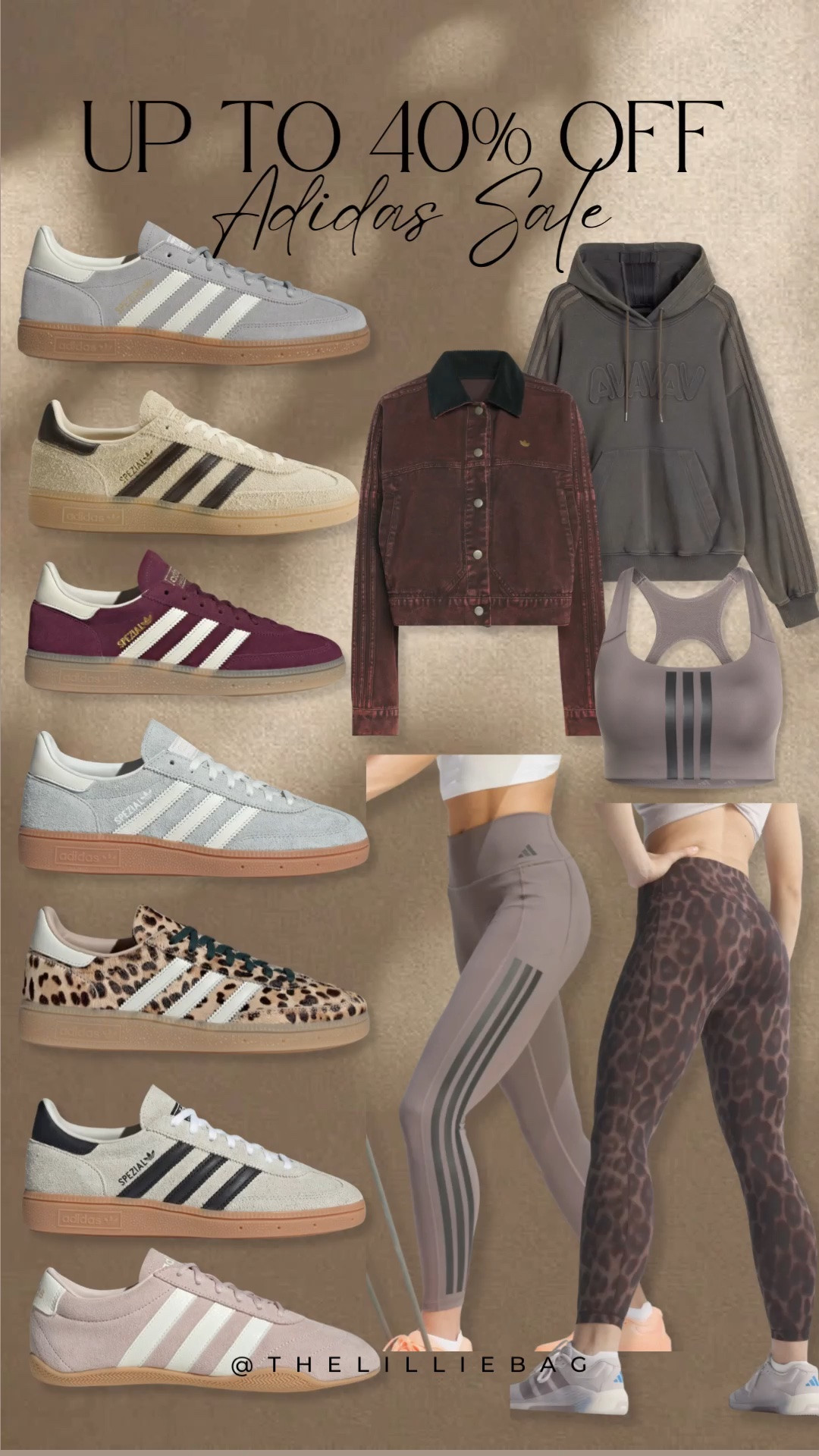 Up to 40% off Adidas 🙌
So many good finds in this sale — from classic sneakers to hoodies, sports bras, and leggings. If you’ve been wanting to grab a new pair of everyday Adidas sneakers or refresh your activewear, this is such a good time to shop.

Adidas sale, Adidas sneakers, Adidas activewear, women’s sneakers, casual sneakers, everyday sneakers, Adidas leggings, sports bra, hoodie outfit, athletic wear, fall activewear, Adidas outfit ideas, neutral sneakers, trendy sneakers

#LTKootd #LTKSeasonal #LTKSaleAlert