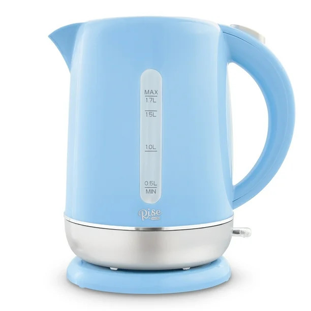 Rise By Dash 1.7 Liter Electric Kettle + Water Heater with Rapid Boil, Cordless Carafe + Auto Shu... | Walmart (US)