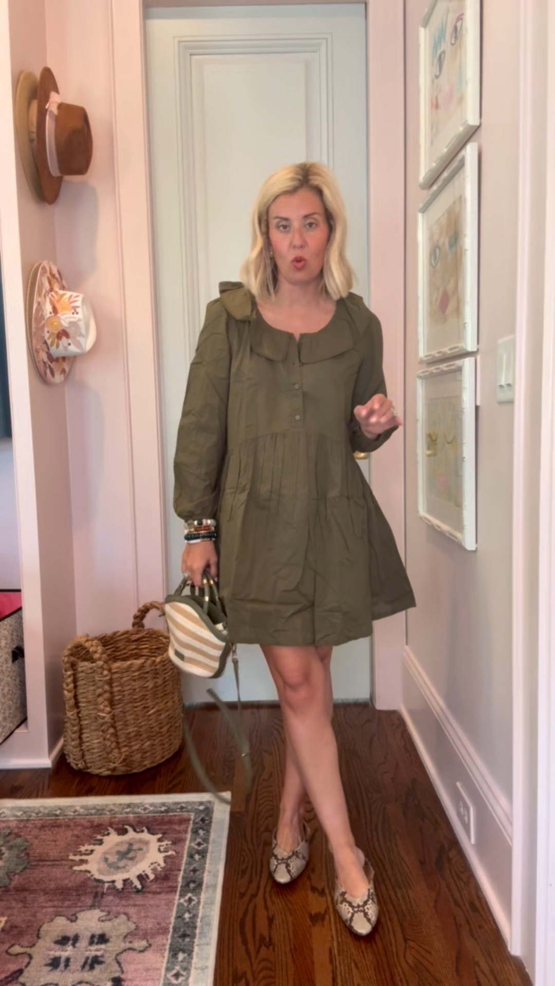 Old Navy for the win! This is such a year dress. ￼
Dress - xs 
Shoes - 8 tts 

*code Catherine20 at Allie + Bess

#LTKdayinmylife #LTKootd #LTKmomlife