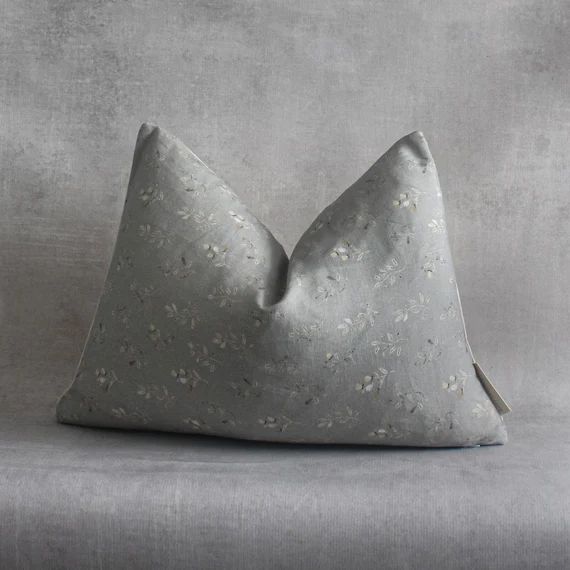 Odachi-linen Lumbar Pillow Cover - Etsy | Etsy (US)
