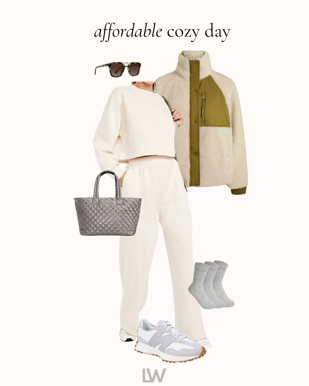 cozy but put together look! 

 