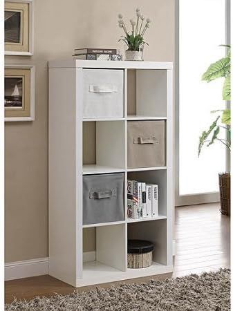 Better Homes and Gardens 8-Cube Organizer - White | Amazon (US)