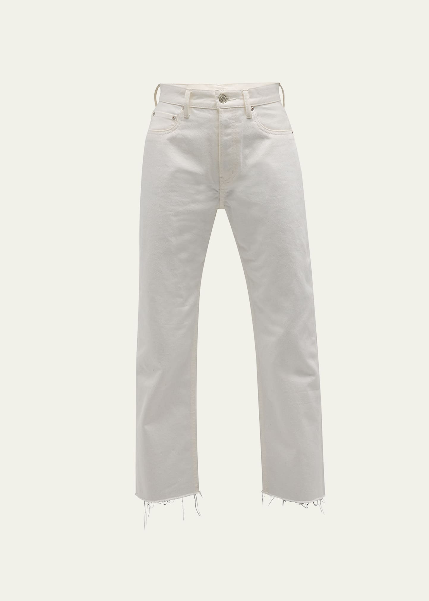 MOUSSY VINTAGE Robco Wide Straight Cropped Jeans | Bergdorf Goodman