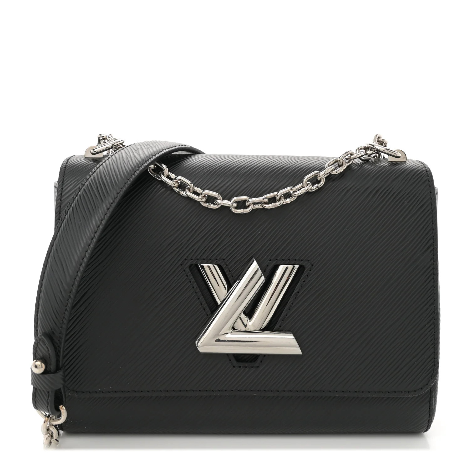 LOUIS VUITTON Epi Twist Shoulder Bag MM Black | FASHIONPHILE | FASHIONPHILE (US)