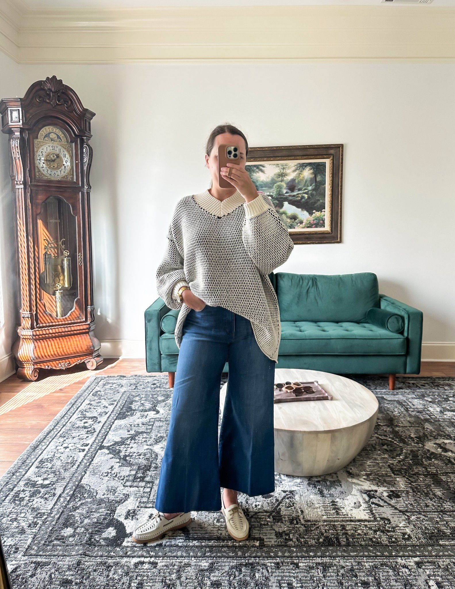 NSALE outfit still in stock! Jeans and sperrys fit tts, sweater fits big. I got the medium to wear with leggings.

Nordstrom Anniversary Sale 2025! 🎉👢🧥

Mother jeans / Sunglasses / boots / booties / Nordstrom sale/ jacket / coats / jeans / knee high boots / sweater dress / wedding guest dress / fall outfit / fall fashion / workout clothes / Nike / Steve Madden boots / fall dress / barefoot dreams cardigan / barefoot dreams blanket / blazer / trench coat / sweaters / western boots / work wear / NSALE 2025 / mules / Spanx faux leather leggings / activewear /tall boots / Nike / Zella / on cloud sneakers / free people / summer dress / free people / coach / Logan can

#LTKSeasonal #LTKFindsUnder100 #LTKSaleAlert