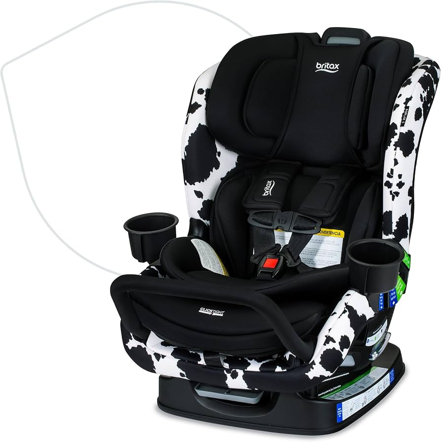 Britax Poplar S Convertible Car Seat, 2-in-1 Car Seat, Slim 17-Inch Design, ClickTight, Cowmoofla... | Amazon (US)