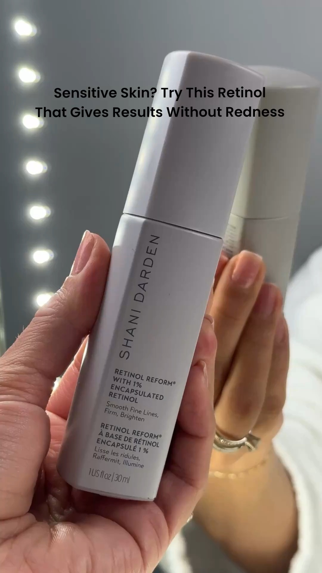Retinol that loves your skin back 💕✨
The Shani Darden Retinol Reform gives all the results — smoother texture, refined pores, brighter glow — without the irritation.

🌙 1% encapsulated retinol
💧 Gentle on sensitive skin
✨ Glowy, not flaky

If you’ve been scared of retinol, this one’s your new best friend.

#ShaniDarden #RetinolReform #GentleRetinol #SensitiveSkinCare #AntiAgingRoutine #GlowySkin #RetinolThatWorks #SkincareEssentials #BeautyMustHave #CleanBeauty #RetinolForBeginners #NightSerum #MomBeautyRoutine #SkincareForWomenOver30 @shanidarden @Sephora 

#LTKselfcare #LTKmorningroutine #LTKSaleAlert