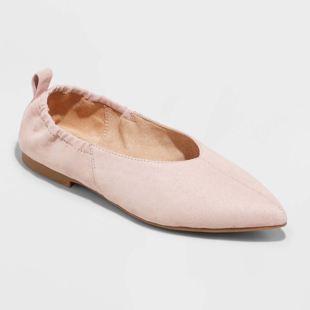 Women's Dionne Ballet Flats - A New Day Pink 8 | Target