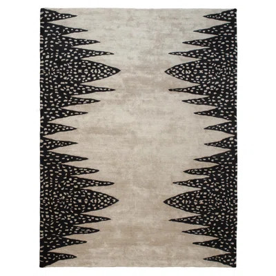 Tristan Rug-Beige/Black-9' X 12' | Wayfair North America