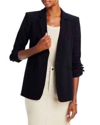 Khloe Ruched-Cuff Blazer | Bloomingdale's (US)
