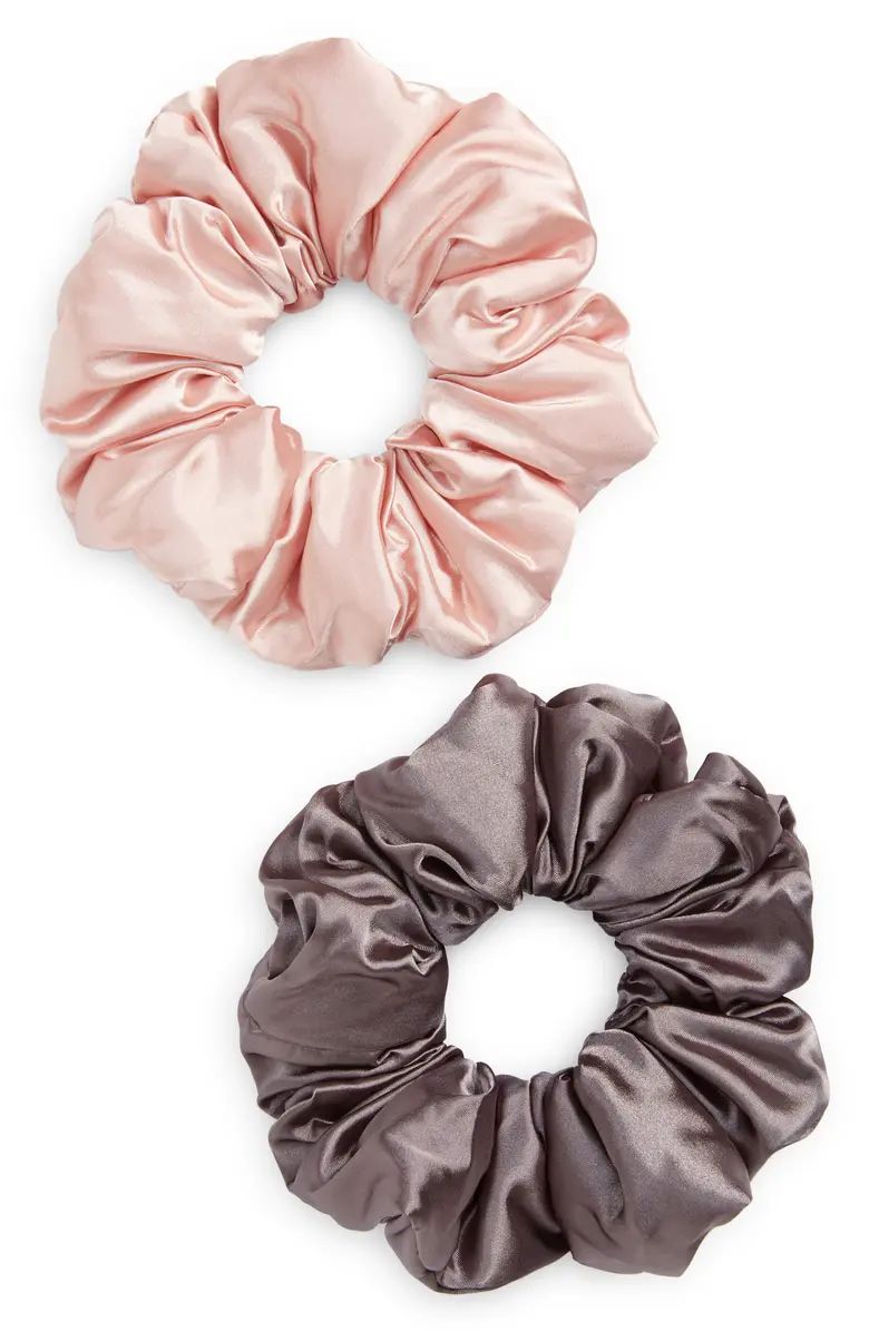 Assorted 2-Pack Satin Scrunchies | Nordstrom