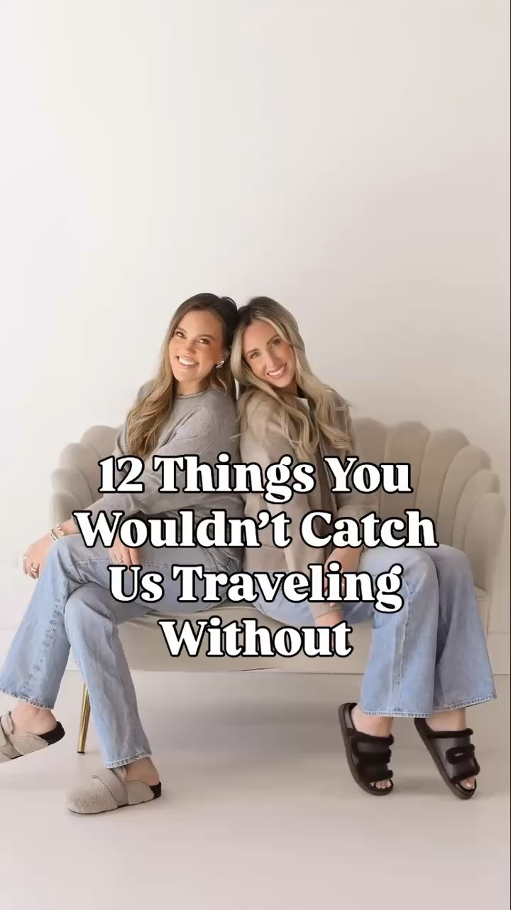 12 things you wouldn’t catch us traveling without! 

#LTKTravel