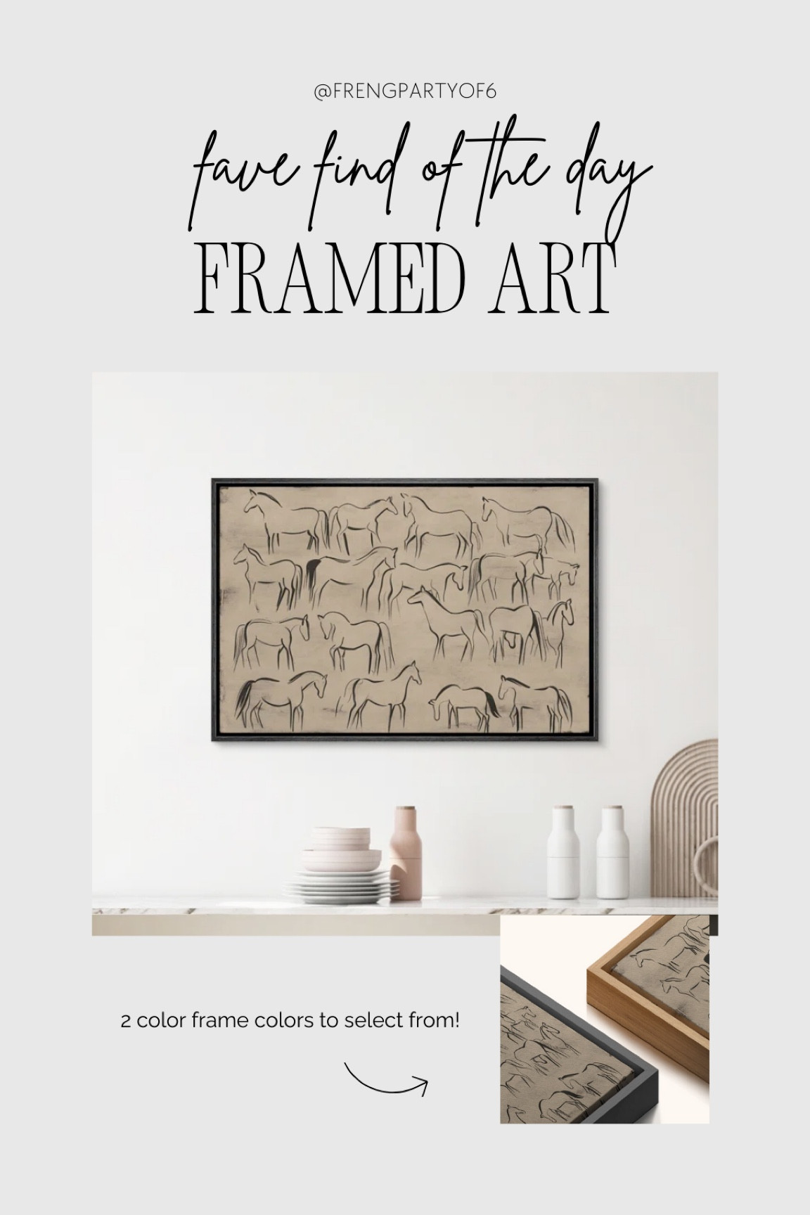 The prettiest framed canvas art! 2 sizes available  

#LTKFindsUnder100 #LTKHome