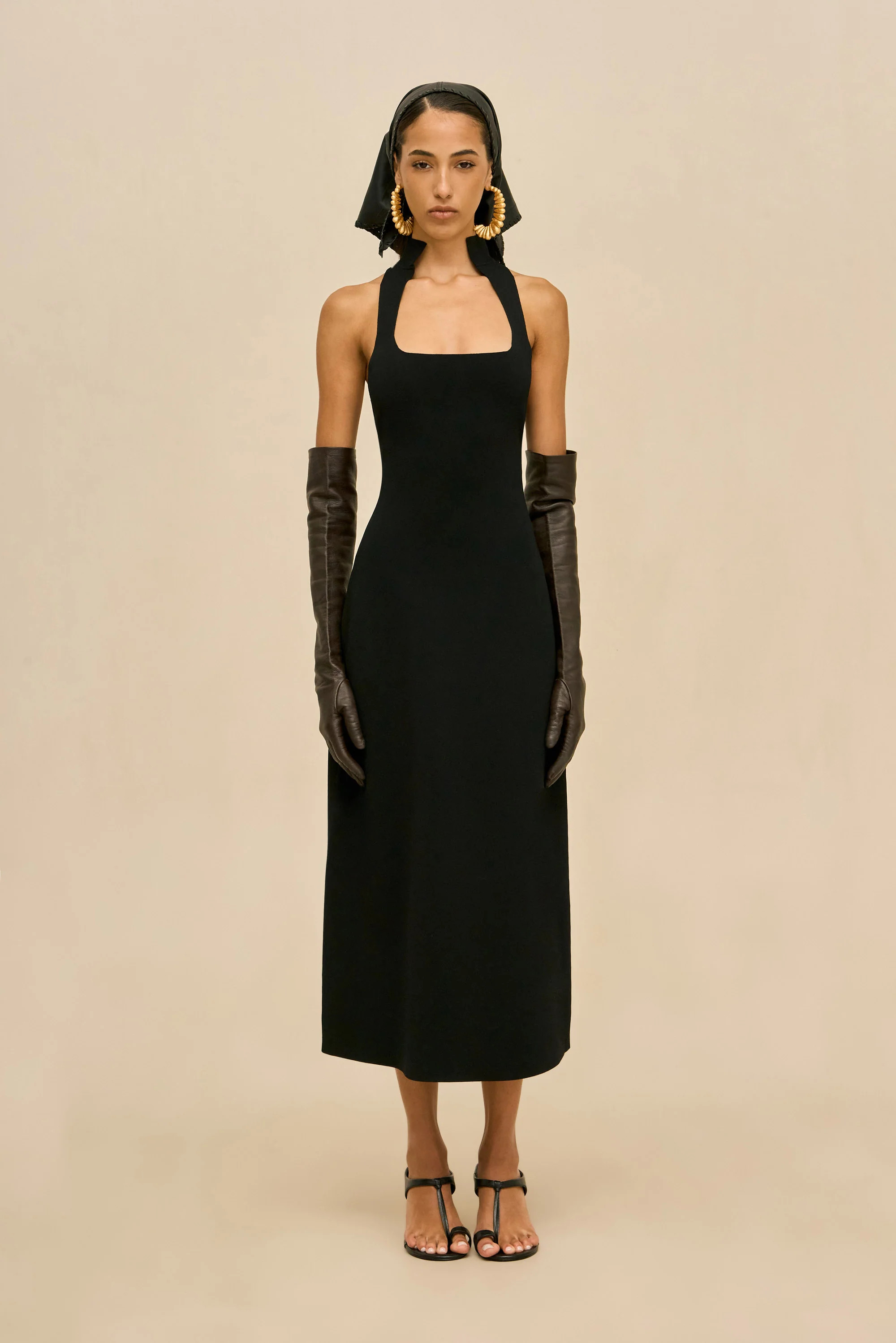 MIRIAN KNIT DRESS - BLACK | Cult Gaia - US