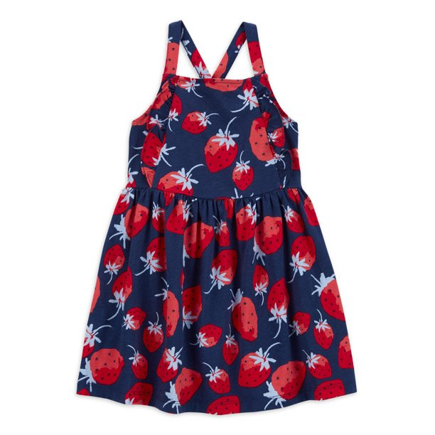 Carter's Child of Mine Toddler Girl Patriotic Dress, Sizes 12M-5T - Walmart.com | Walmart (US)