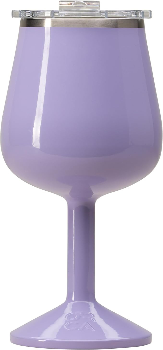 ORCA Vino 15 oz | Temperature Insulated Mug, Vacuum Sealed Stainless Steel Wine Glass with Lid, C... | Amazon (US)