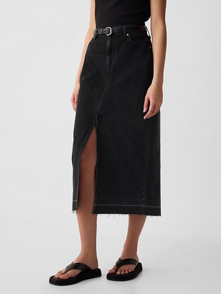 Denim Midi Skirt | Gap (US)