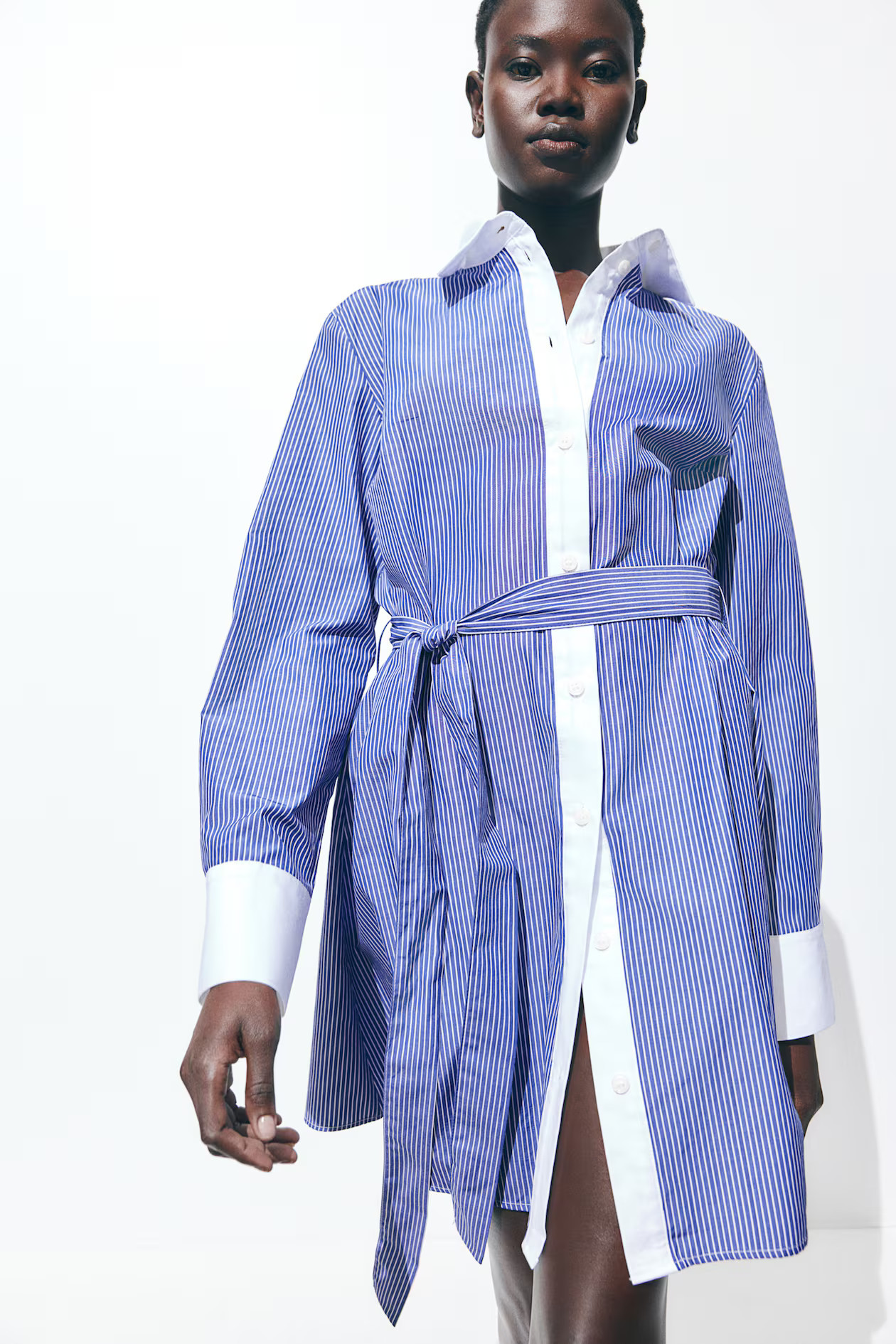 Tie-Belt Shirt Dress | H&M (US + CA)