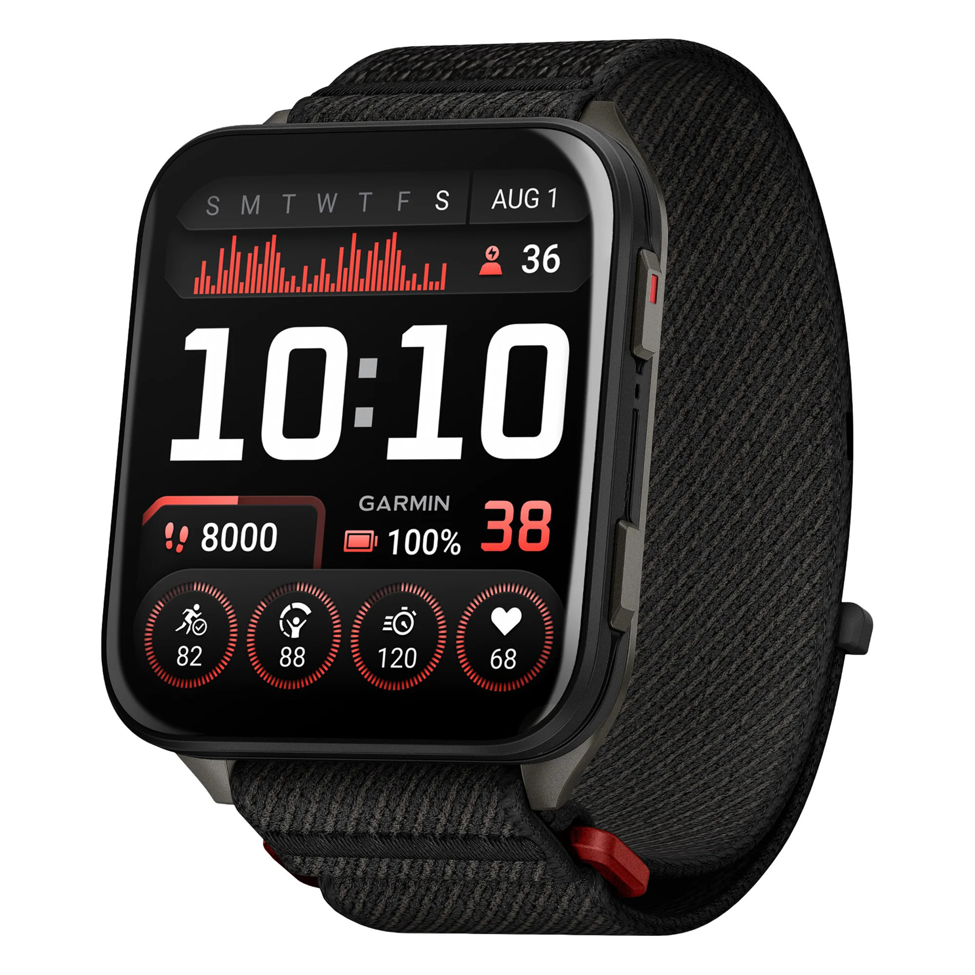 Garmin Venu X1 Smart Watch with Heart Rate Monitor and GPS Enabled one_size in Black | GRM0298000 | Lowe's