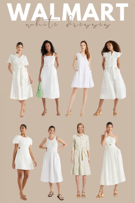 Walmart white dressess

#LTKFindsUnder50 #LTKSaleAlert #LTKMidsize
