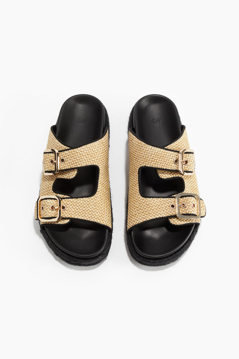 H & M - Espadrille-Style Sandals - Beige | H&M (US + CA)