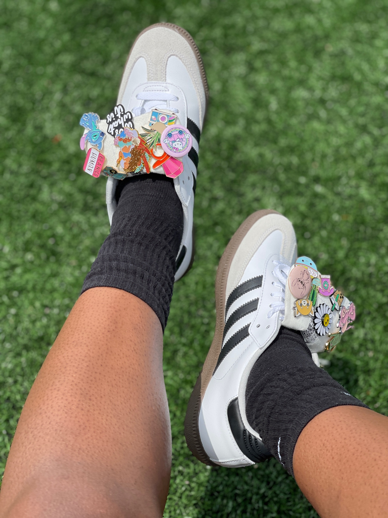 Put a pin in it. I love how I customized my sambas! I also got some pins from hobby lobby and box lunch! 

#LTKActive #LTKStyleTip #LTKGiftGuide