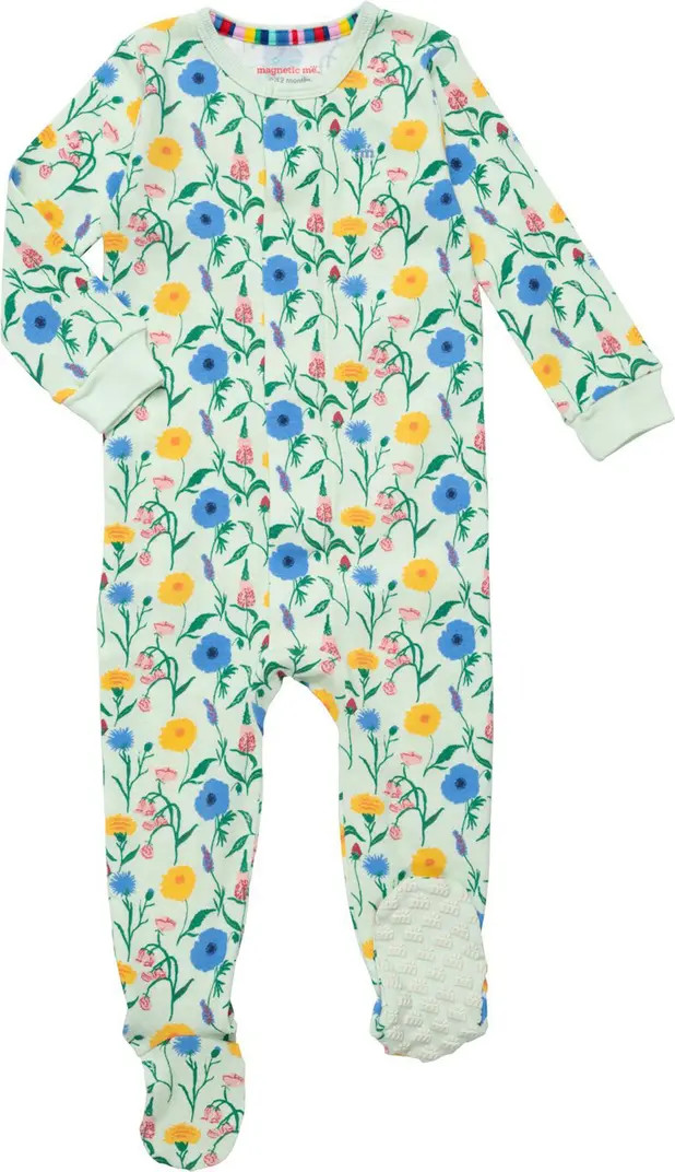 Le Jardin Organic Cotton Footie | Nordstrom Rack