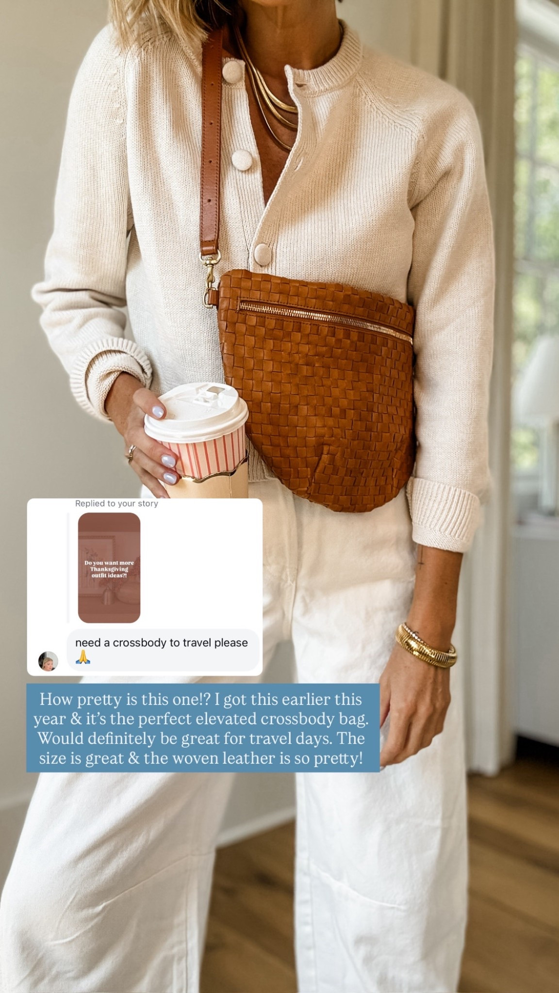 This crossbody is so elevated and something you will have for years! This would be so great for travel! Highly recommend adding this splurgeworthy belt bag to your Christmas wishlist!

Loverly Grey, gift ideas for her, splurgeworthy gifts, crossbody bag, belt bag, fanny pack, travel finds

#LTKGiftGuide #LTKStyleTip