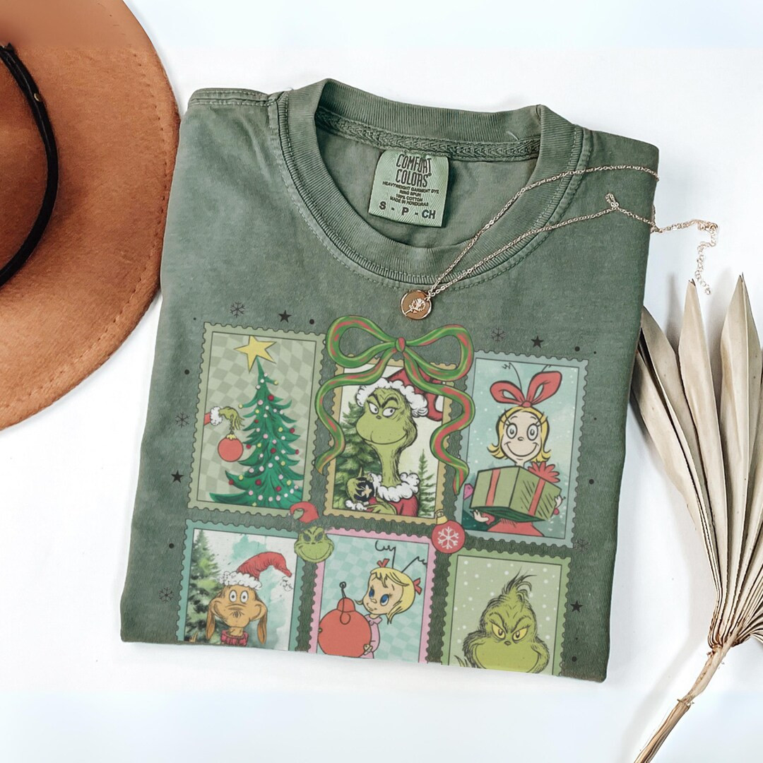 Christmas Grinch Shirt Comfort Colors®, Funny Grinchmas Shirt, Ew People Christmas Tee, Whimsica... | Etsy (US)