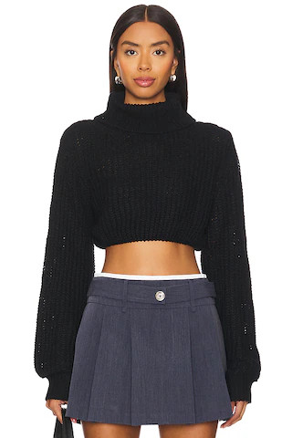 Moxie Cropped Sweater | Superdown