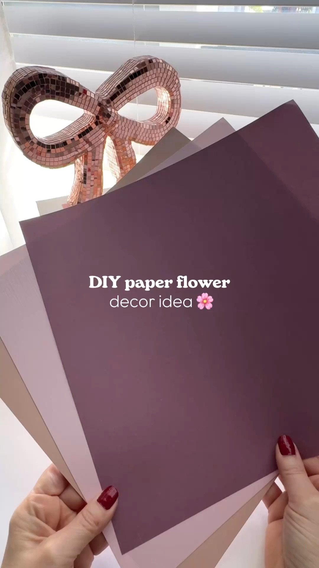 DIY paper flower decor 🌸
Easy hanging flower made with cardstock - perfect for party decor, birthdays, baby showers, or home styling.

Budget-friendly with a high-end look - all materials are linked here to recreate it 🤍

#LTKMothersDay #LTKSeasonal #LTKmomlife