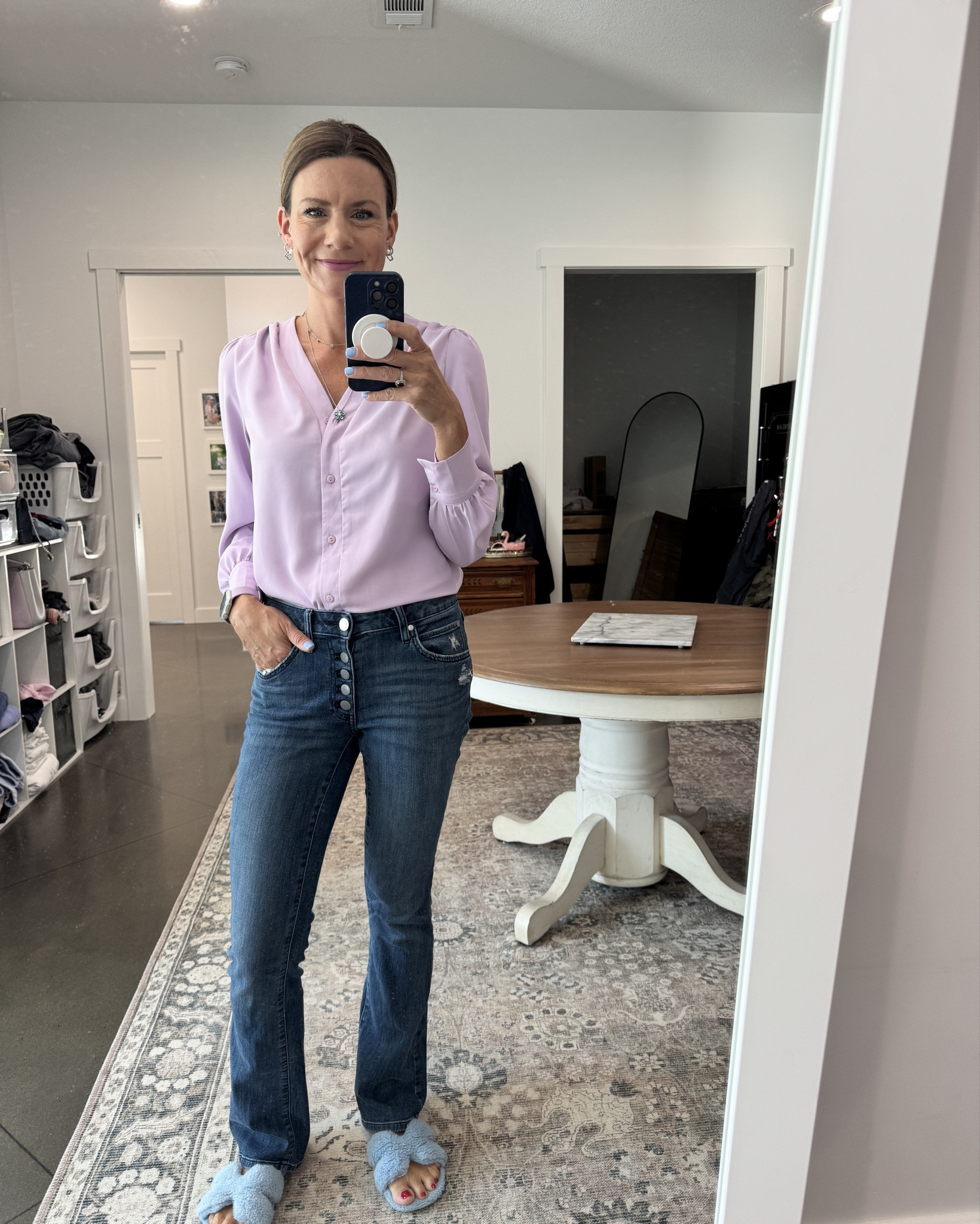 Feeling purple for an office day! 

#LTKStyleTip #LTKFindsUnder50 #LTKOver40