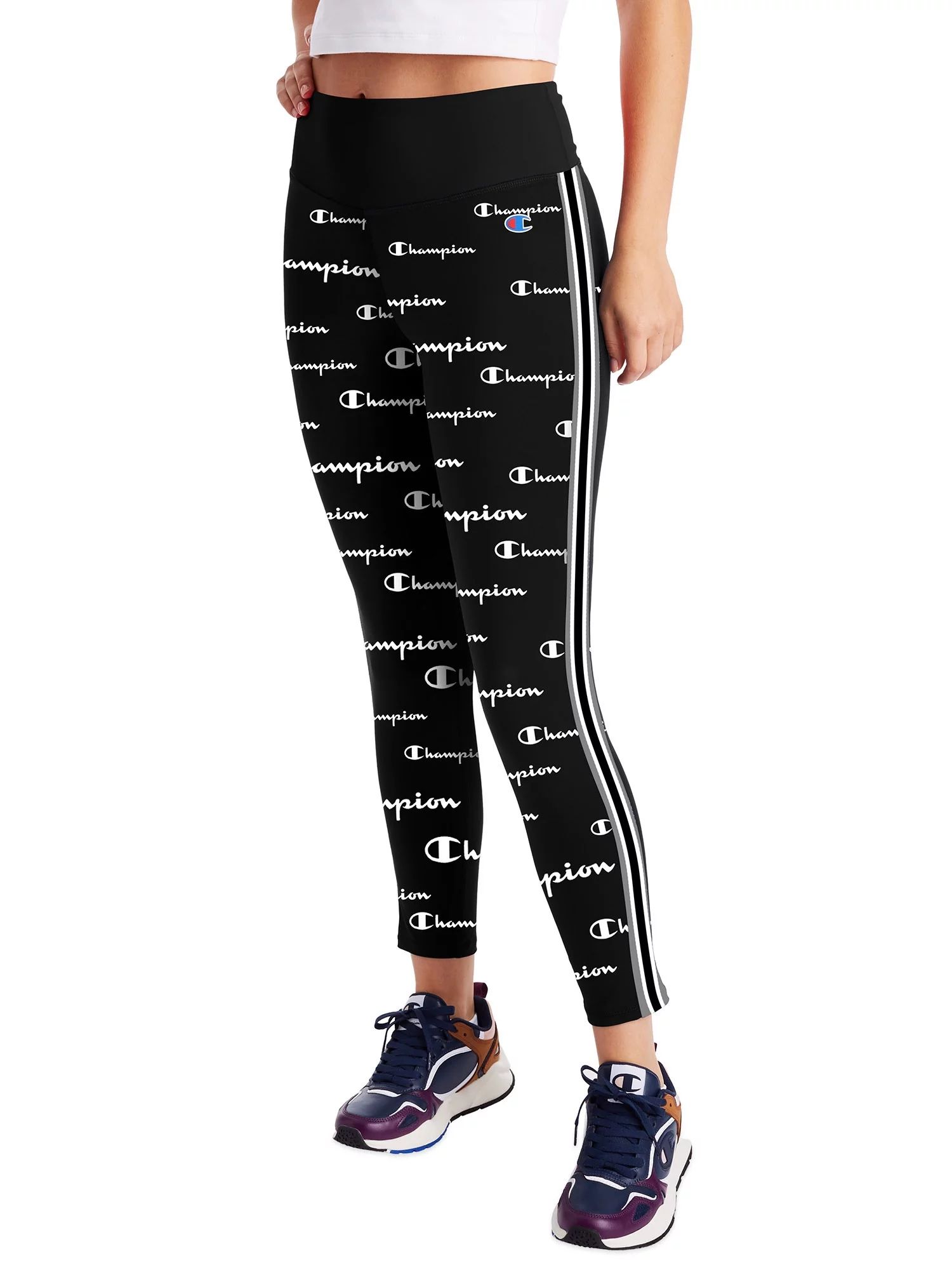 Champion Women's High Rise Print Legging Tights | Walmart (US)