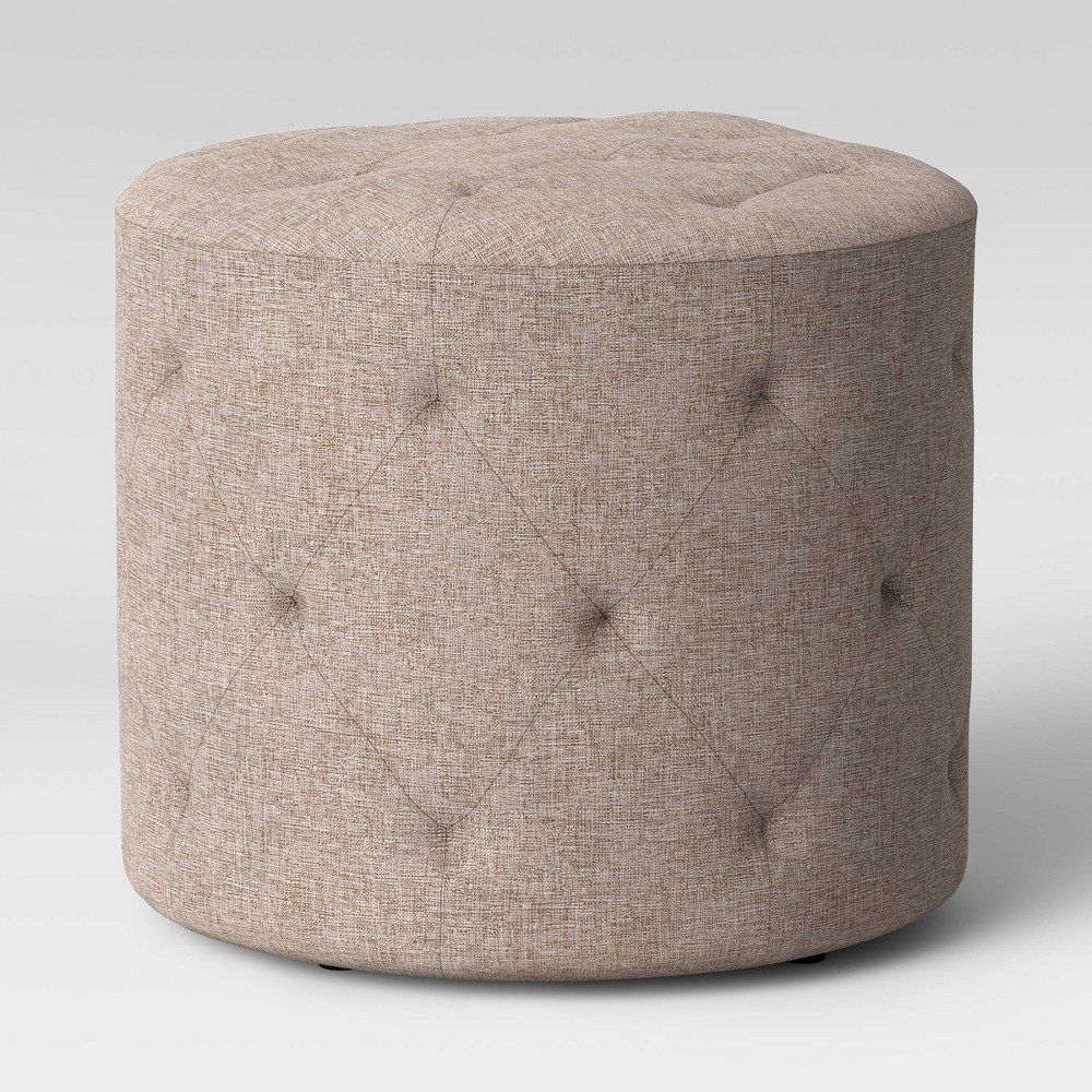 Caroline Tufted Ottoman - Threshold™ | Target