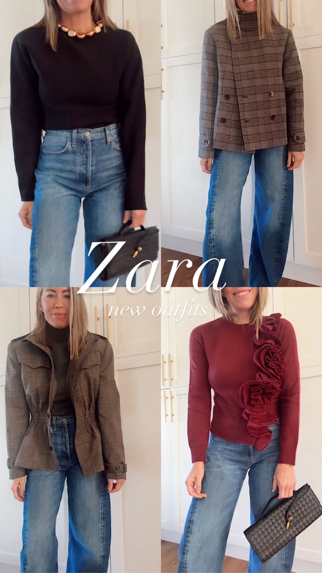 Zara fall outfits and holiday outfits ❤️🍁

#LTKStyleTip #LTKHoliday #LTKSeasonal