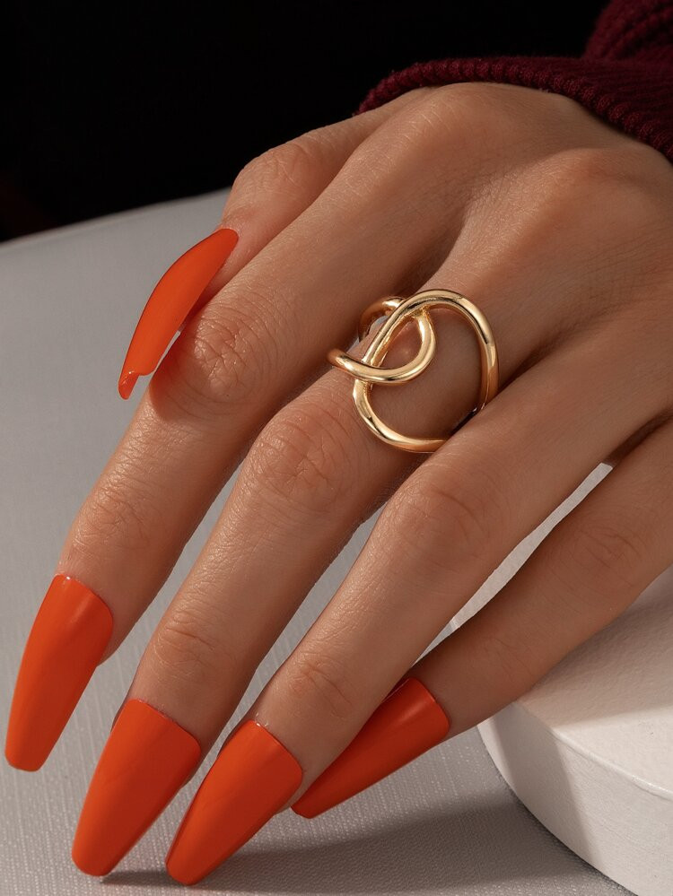 Structured Hollow Out Ring | SHEIN