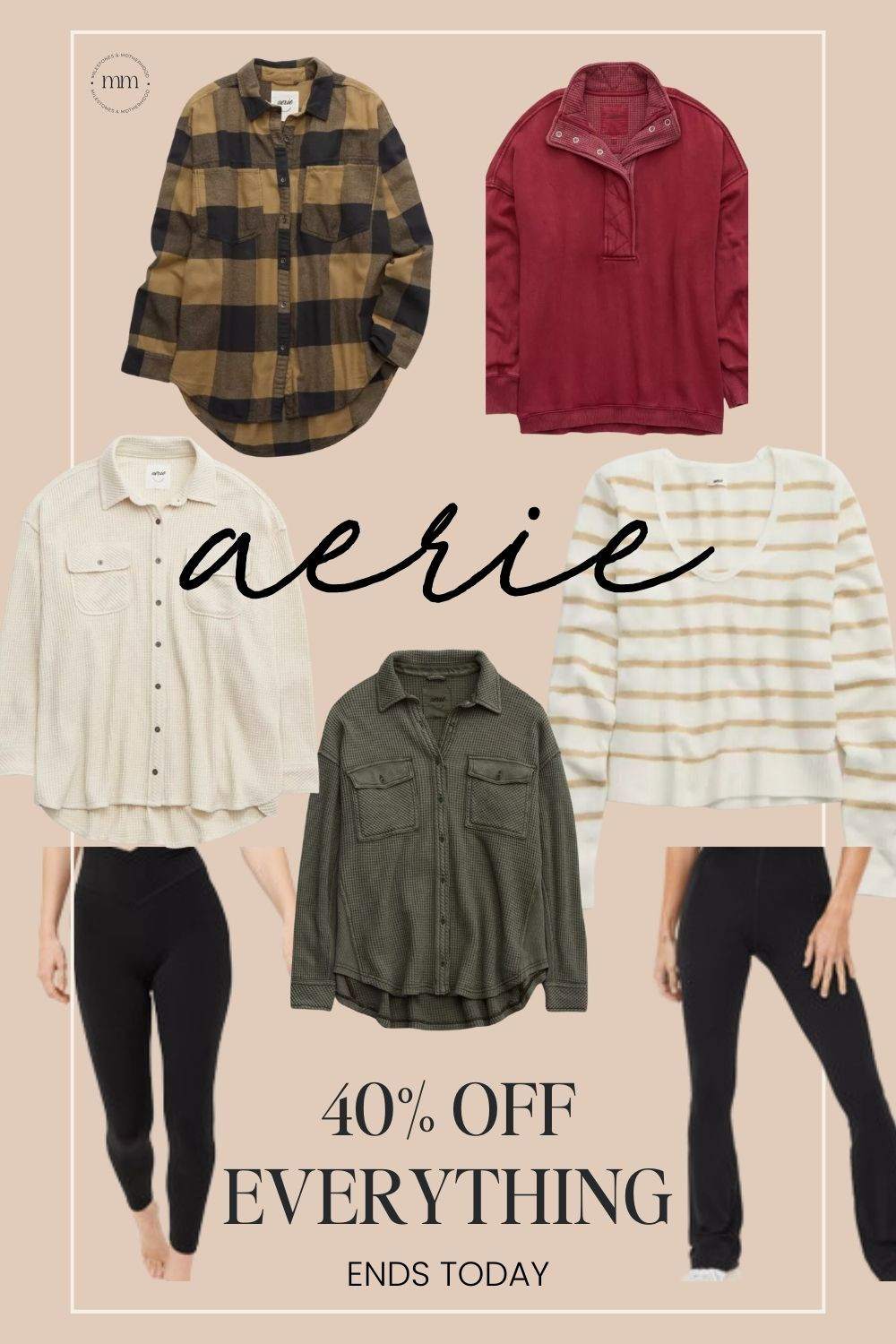 Aerie Cyber Monday Sale Ends Today!! Get Up to 60% off EVERYTHING 😍 

 #LTKSaleAlert