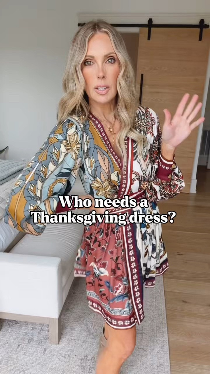 I linked several of my favorite Farm Rio fall dresses here!