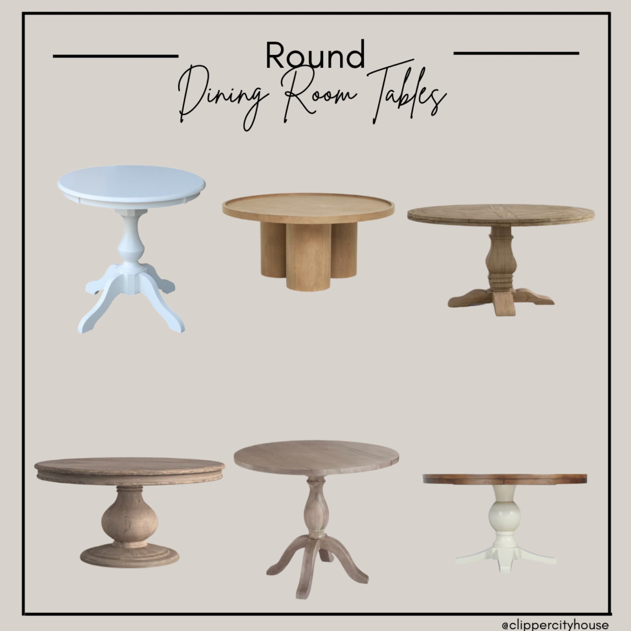 Round dining tables, circular dining tables, dining tables, unique dining tables, pottery barn dining tables, farmhouse dining tables, farmhouse dining room, farmhouse style, farmhouse decor 

#LTKstyletip #LTKhome #LTKSeasonal