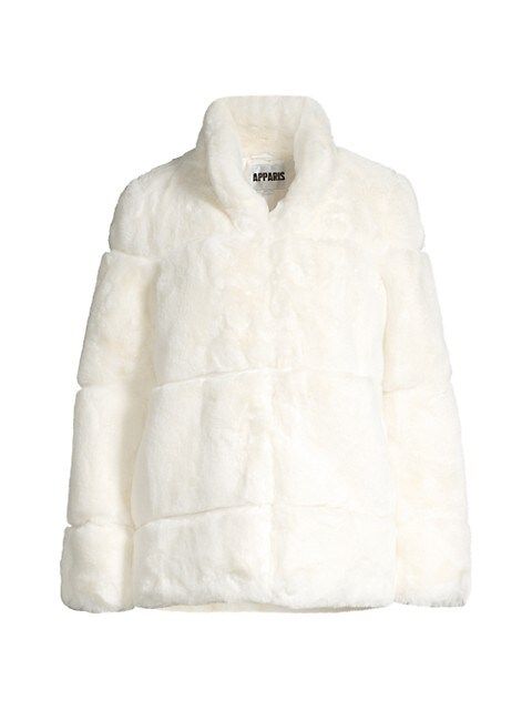 Sarah Tiered Faux Fur Short Coat | Saks Fifth Avenue