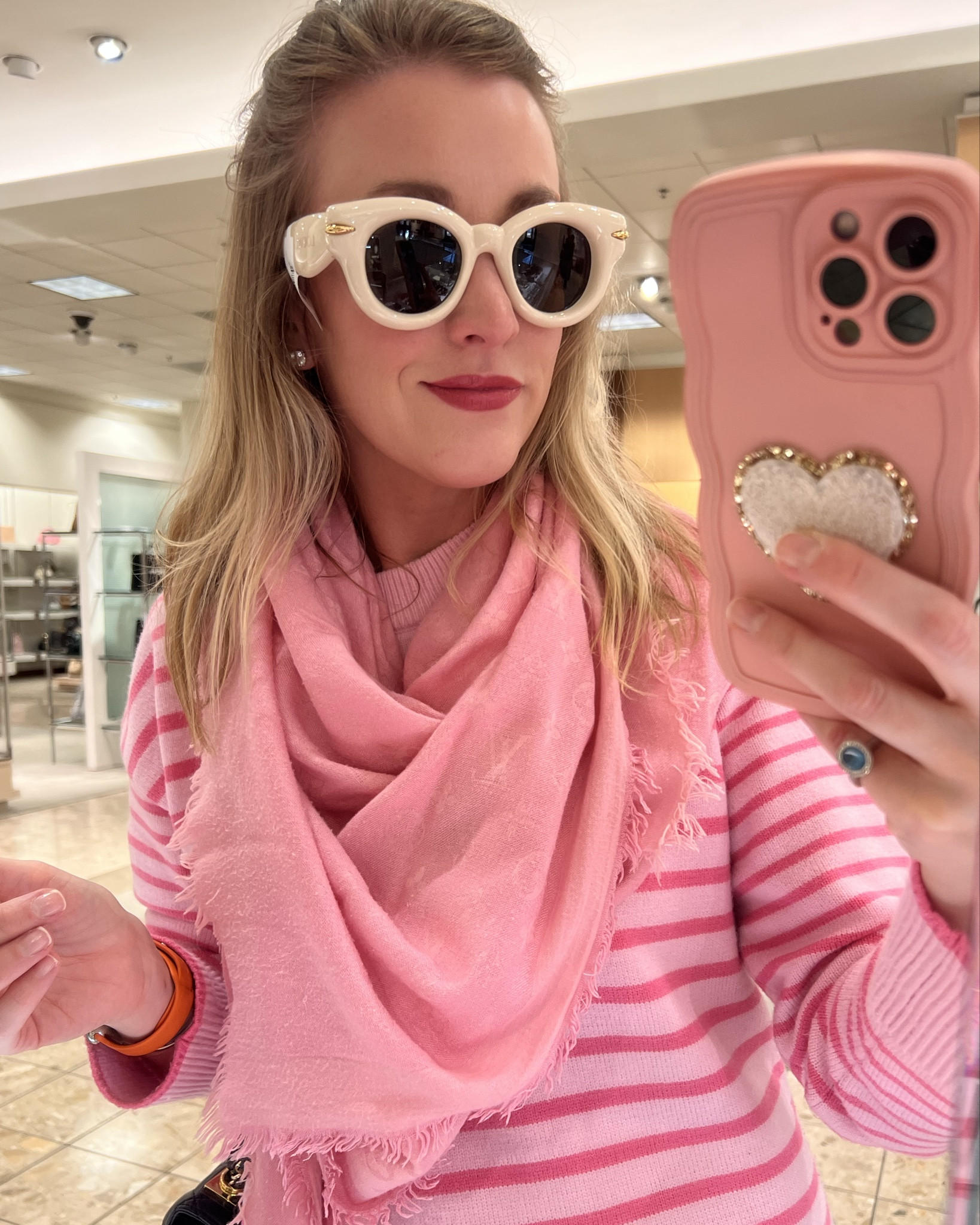 Dearest Santa, 

These would be fabulous in my stocking. ♥️

*Mrs. Claus ended up buying the ivory for herself but this pink is still on my list!*

#loewe #sunglasses #stockingstuffers #sunnies #sale #fashion #style 

#LTKGiftGuide #LTKHoliday #LTKSaleAlert