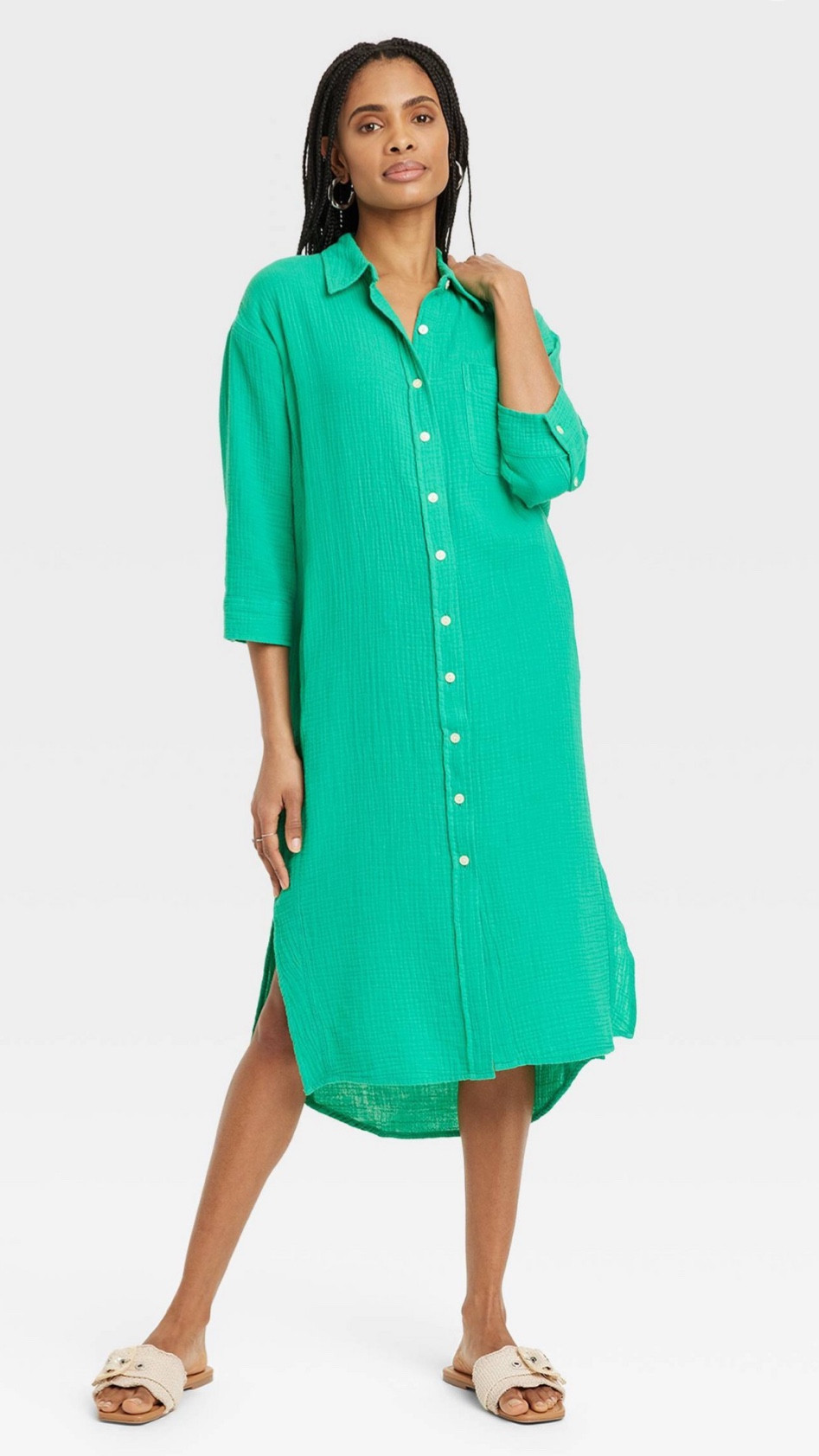 Perfect casual dress and swim cover up! 

#LTKplussize #LTKmidsize #LTKover40