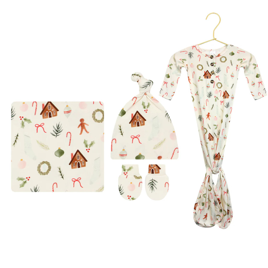 Buddy Newborn Hat Bundle (Gown) | Lou Lou & Company