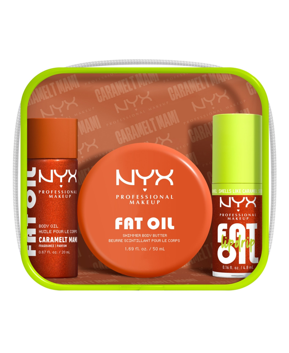Nyx Professional Makeup 3-Pc. Fat Oil Body Butter Kit - Caramelt Mami | Macy's