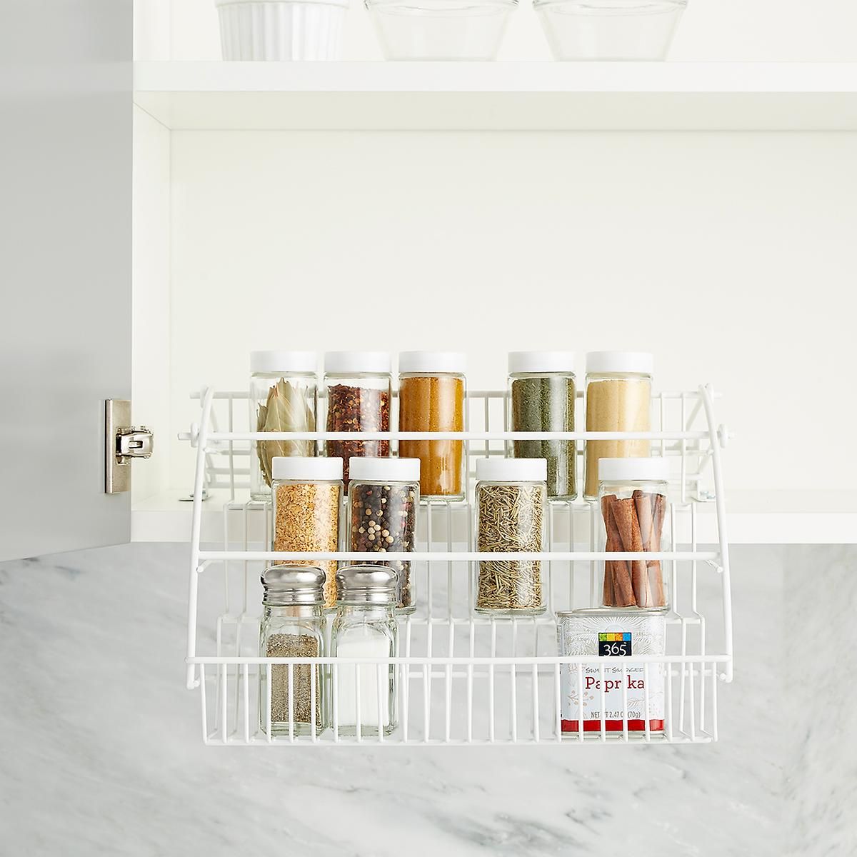 Pull-Down Spice Rack | The Container Store