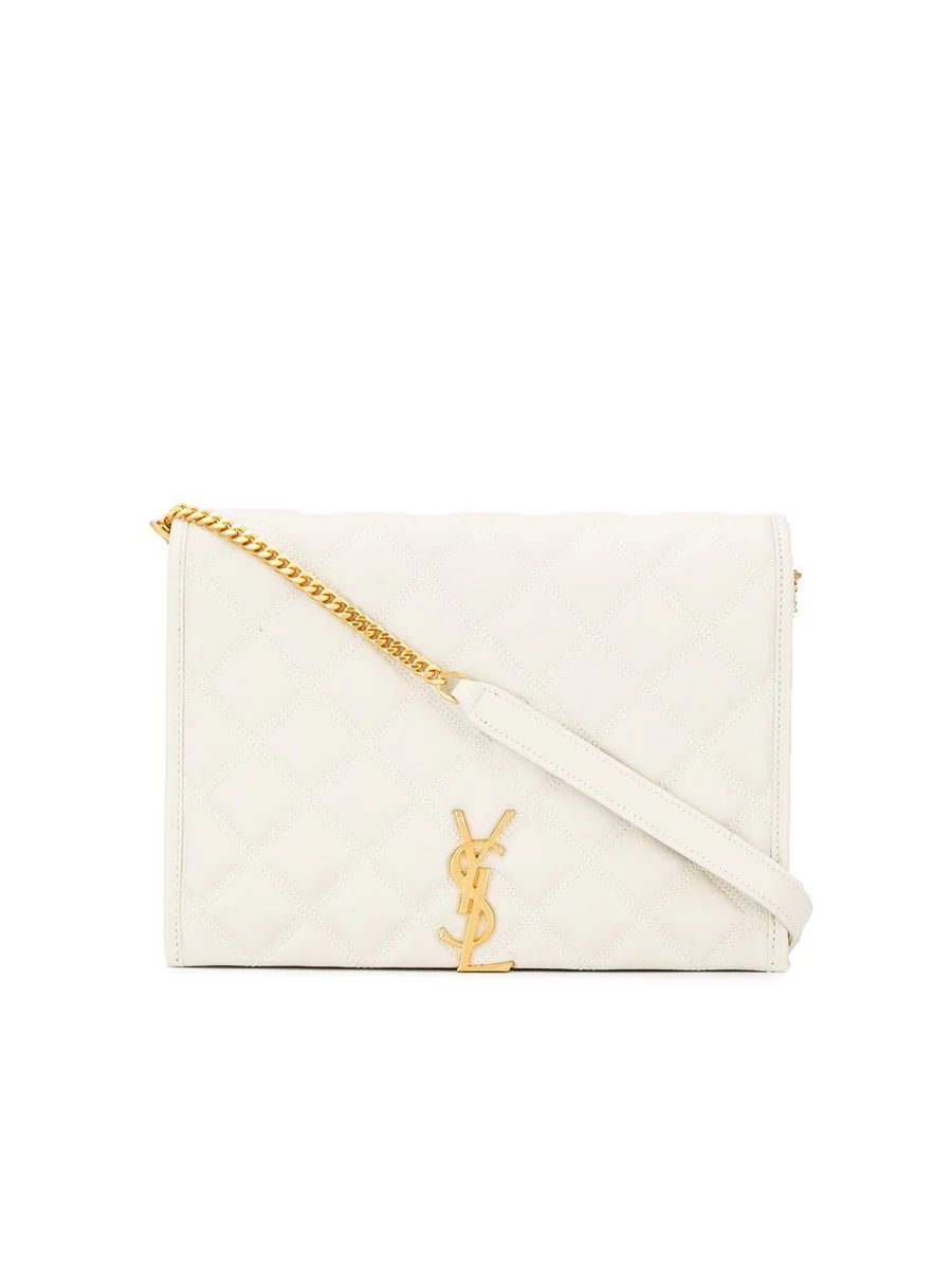 Becky Small Chain Bag Quilted Lambskin in Vintage White | COSETTE (global)